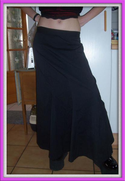 Jupe longue simple noire