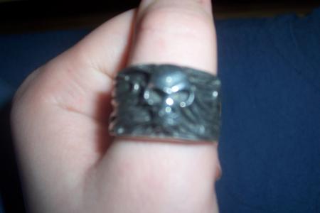 Bague tête de mort 
